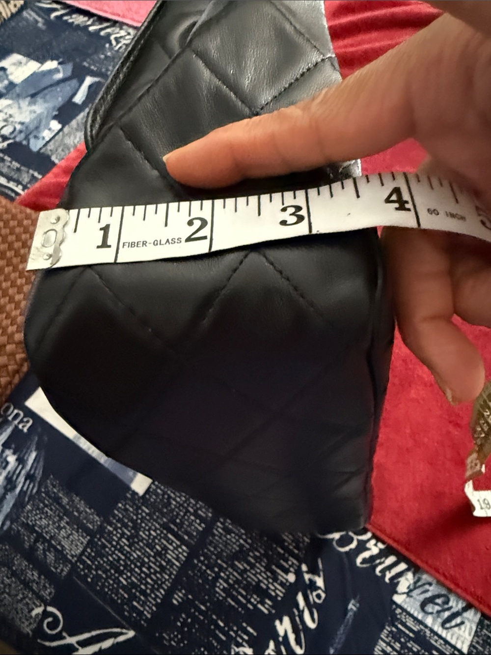 Leather Quilted Handbag - Picture 14 of 14
